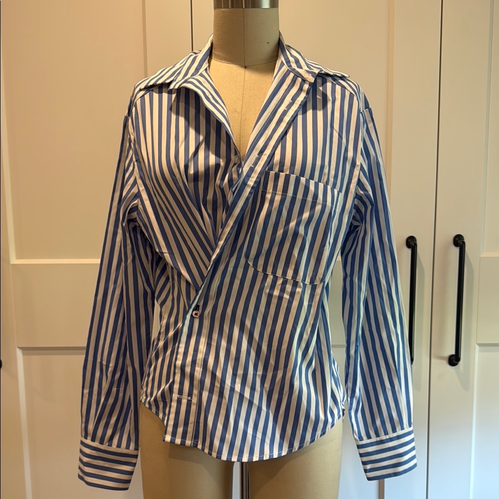 Wear Cissa Cross Over Button Down